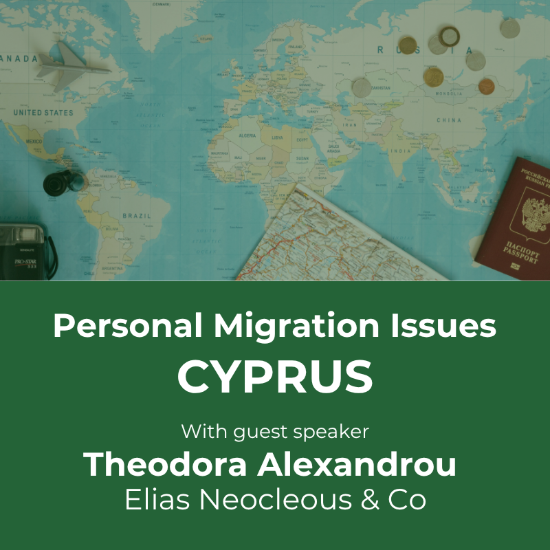 Personal Migration Isssues<br/>Cyprus