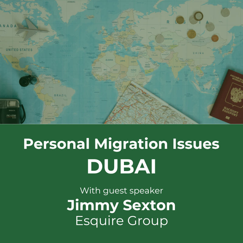 Personal Migration Isssues<br/>Dubai