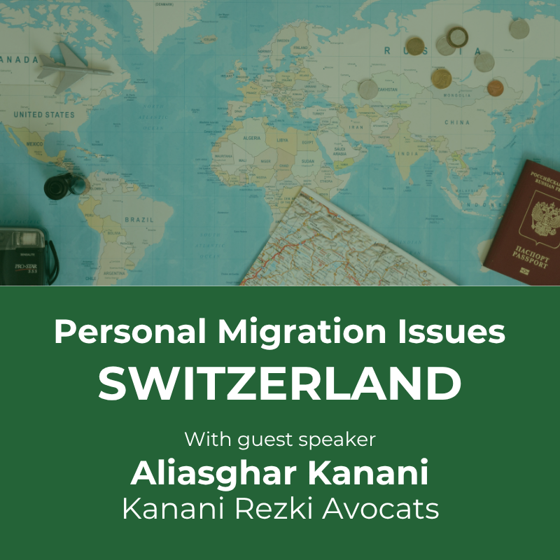 Personal Migration Isssues<br/>Switzerland